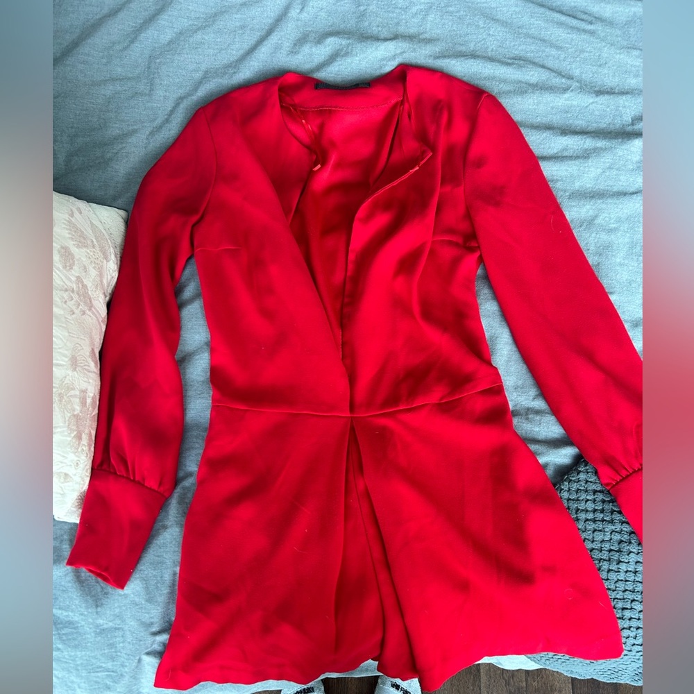 Zara romper in red